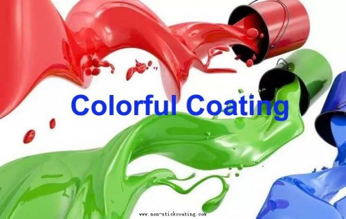 Colorful Non Stick Coating Applied To Exterior Cookware