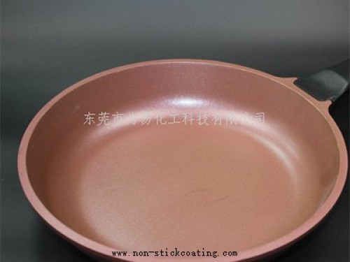OEM factory water base coating applied to interior cookware